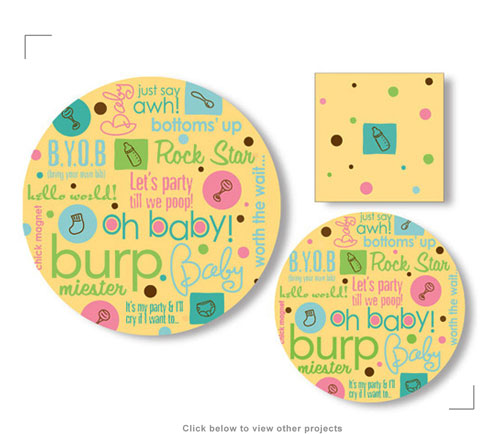 Surface Design Baby Party Ware
