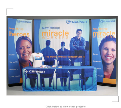 Cerner Corporation Trade Show Display