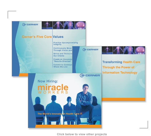 Cerner Corporation Trade show PowerPoint presentation