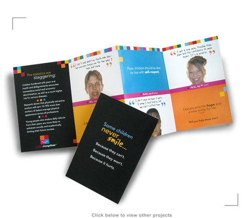 Smiles Change Lives Direct-Mail Brochure